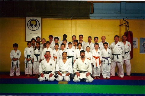 2001 Training with Sensei Hakoishi in Princess st Dojo