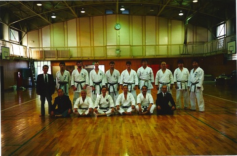 Japan training 2001